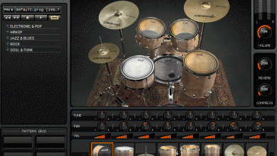 SI-Drum Kit 画面