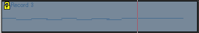 SONAR 画面　クリップの位置がロックされた状態