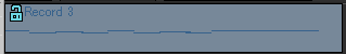 SONAR クリップのデータのロック　完了