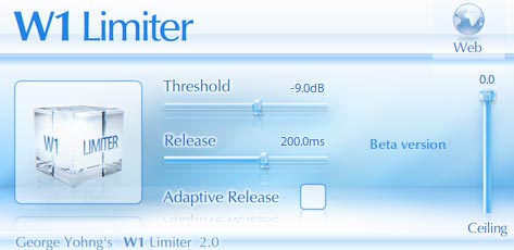 W1 limiter 画面