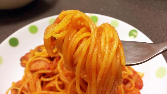 スパゲッティ　ナポリタン