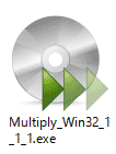 Multiplyのexeファイル