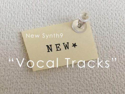 new synth8 Vocal Tracks