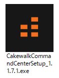 Cakewalk Command Center　setupファイル