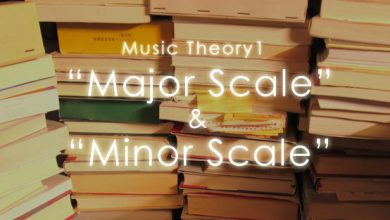 Music Theory　Major Scale & Minor Scale