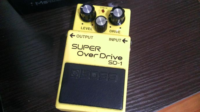 Boss SUPER Over Drive コンパクトエフェクター