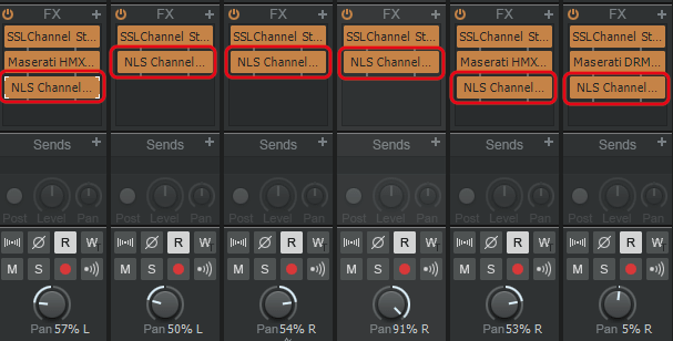 NLS Channelはインサートポイントの最後に挿入