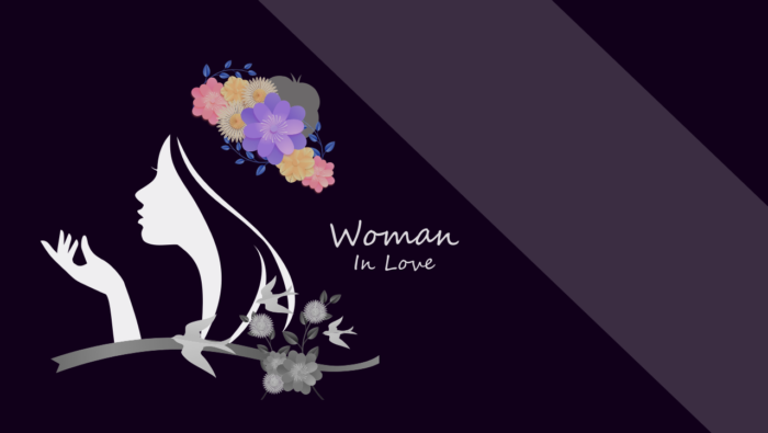 Woman in love